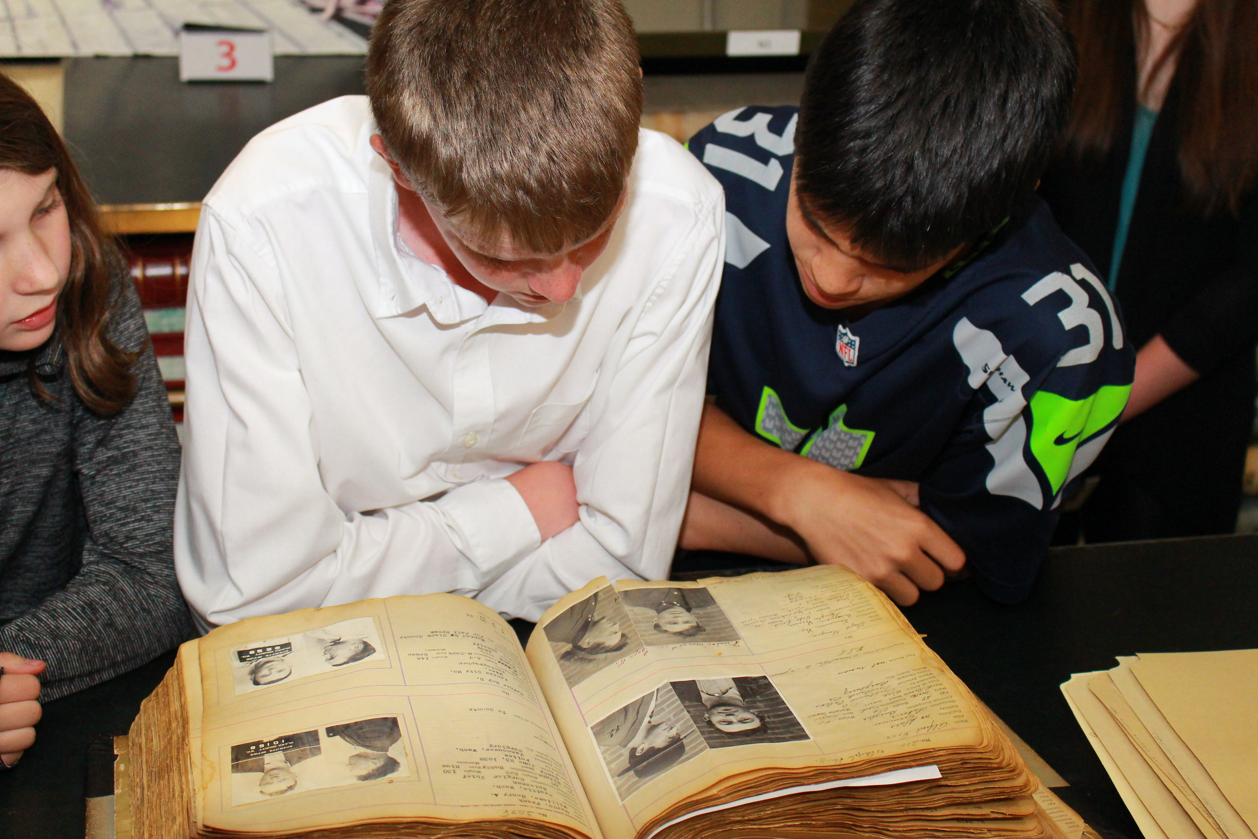 State Archives tour for school group